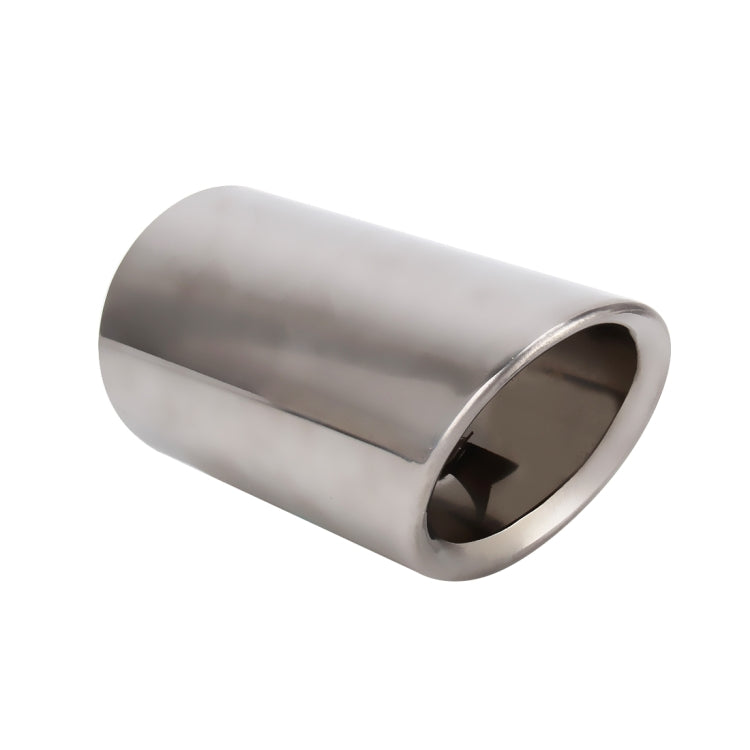 Car Styling Stainless Steel Exhaust Tail Muffler Tip Pipe for VW Volkswagen 1.2T Swept Volume(Silver) - Exhaust Pipes by PMC Jewellery | Online Shopping South Africa | PMC Jewellery