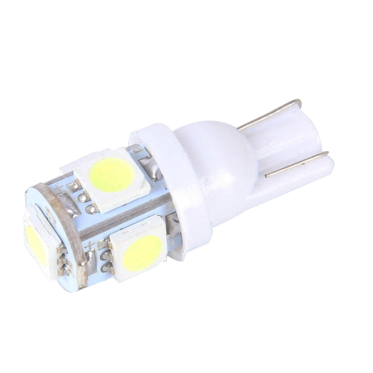 10PCS T10 3W 5500K SMD 5050 5 LED Car Clearance Lights Lamp, DC 12V(White Light) - Clearance Lights by PMC TechLife | Online Shopping South Africa | PMC TechLife | Buy Now Pay Later Mobicred