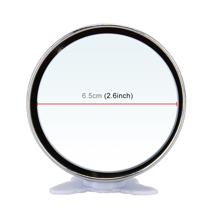 3R-044 Auxiliary Rear View Mirror Car Adjustable Blind Spot Mirror Wide Angle Auxiliary Rear View Side Mirror(Silver) - Interior Mirrors by 3R | Online Shopping South Africa | PMC Jewellery | Buy Now Pay Later Mobicred