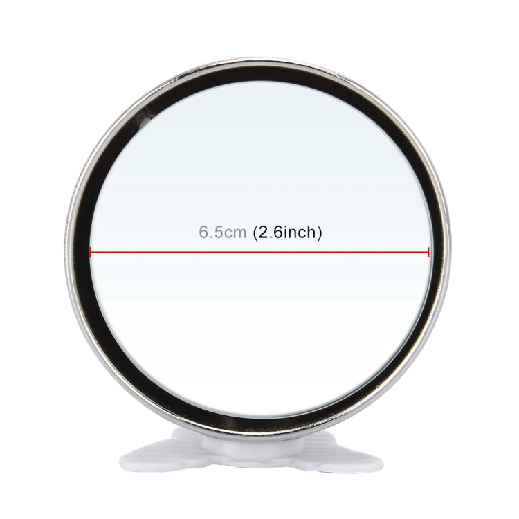 3R-044 Auxiliary Rear View Mirror Car Adjustable Blind Spot Mirror Wide Angle Auxiliary Rear View Side Mirror (White) - Interior Mirrors by 3R | Online Shopping South Africa | PMC TechLife | Buy Now Pay Later Mobicred