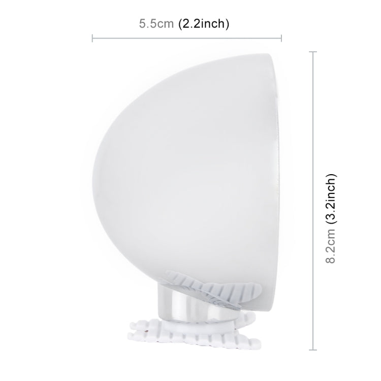 3R-044 Auxiliary Rear View Mirror Car Adjustable Blind Spot Mirror Wide Angle Auxiliary Rear View Side Mirror (White) - Interior Mirrors by 3R | Online Shopping South Africa | PMC TechLife | Buy Now Pay Later Mobicred