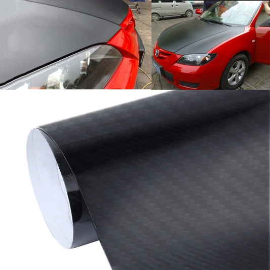 5D High Gloss Carbon Fiber Car Vinyl Wrap Sticker Decal Film Sheet Air Release, Size: 152cm x 50cm(Black) - Auto Film by PMC Jewellery | Online Shopping South Africa | PMC Jewellery | Buy Now Pay Later Mobicred