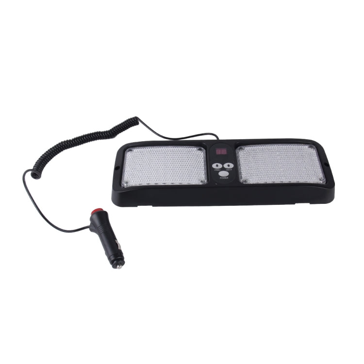 High qulaity DC 12V,9W LED Waterproof Car Sunshade Yellow Light Warning Lights Strobe Emergency Lights Flashing Light with 12 Kinds Flash Patterns - Warning Lights by PMC TechLife | Online Shopping South Africa | PMC TechLife | Buy Now Pay Later Mobicred