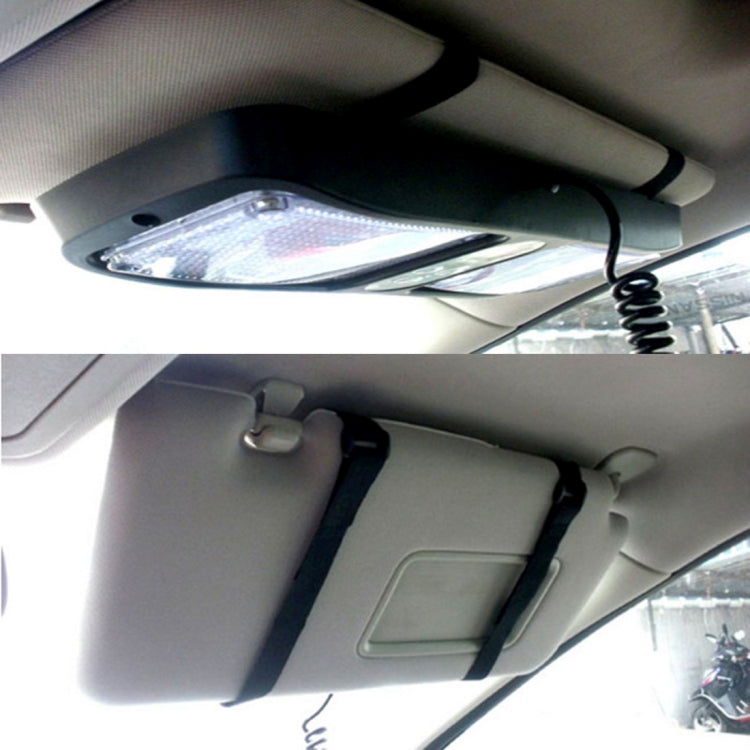High qulaity DC 12V,9W LED Waterproof Car Sunshade Yellow Light Warning Lights Strobe Emergency Lights Flashing Light with 12 Kinds Flash Patterns - Warning Lights by PMC TechLife | Online Shopping South Africa | PMC TechLife | Buy Now Pay Later Mobicred