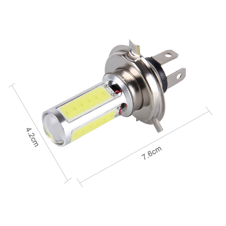 2 PCS H4 20W 1250LM 6000K 5 COB LEDs Car Fog Lights, DC 12V(White Light) - Fog / Driving Lights by PMC TechLife | Online Shopping South Africa | PMC TechLife | Buy Now Pay Later Mobicred