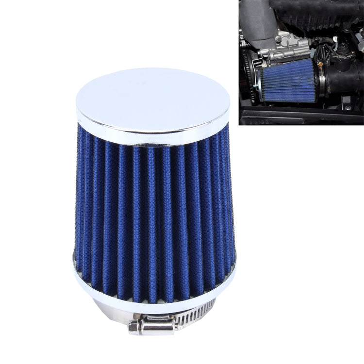 HKS 5cm Universal Mushroom Head Style Air Filter for Car(Blue) - Air Intake System by PMC Jewellery | Online Shopping South Africa | PMC Jewellery