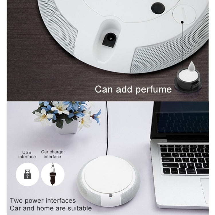 CARZOR Z1 2W USB Car Air Purifier Negative Ions Air Cleaner(White) - Air Purifier by PMC TechLife | Online Shopping South Africa | PMC TechLife | Buy Now Pay Later Mobicred