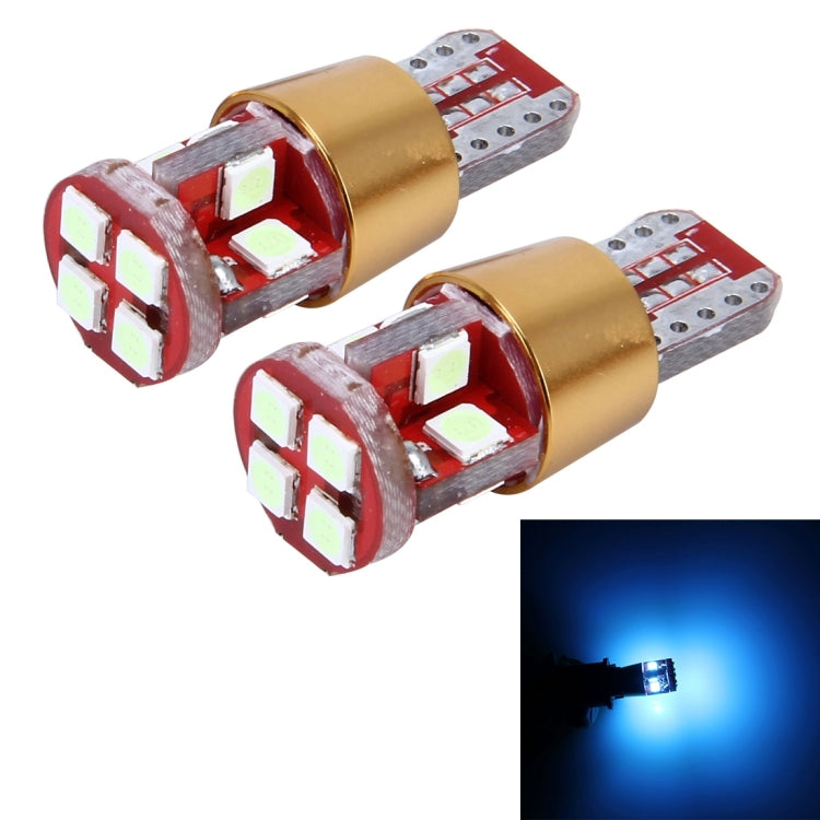 2 PCS T10 3W Constant Current Car Clearance Light with 12 SMD-3030 Lamps, DC 9-18V(Ice Blue Light) - Clearance Lights by PMC TechLife | Online Shopping South Africa | PMC TechLife | Buy Now Pay Later Mobicred