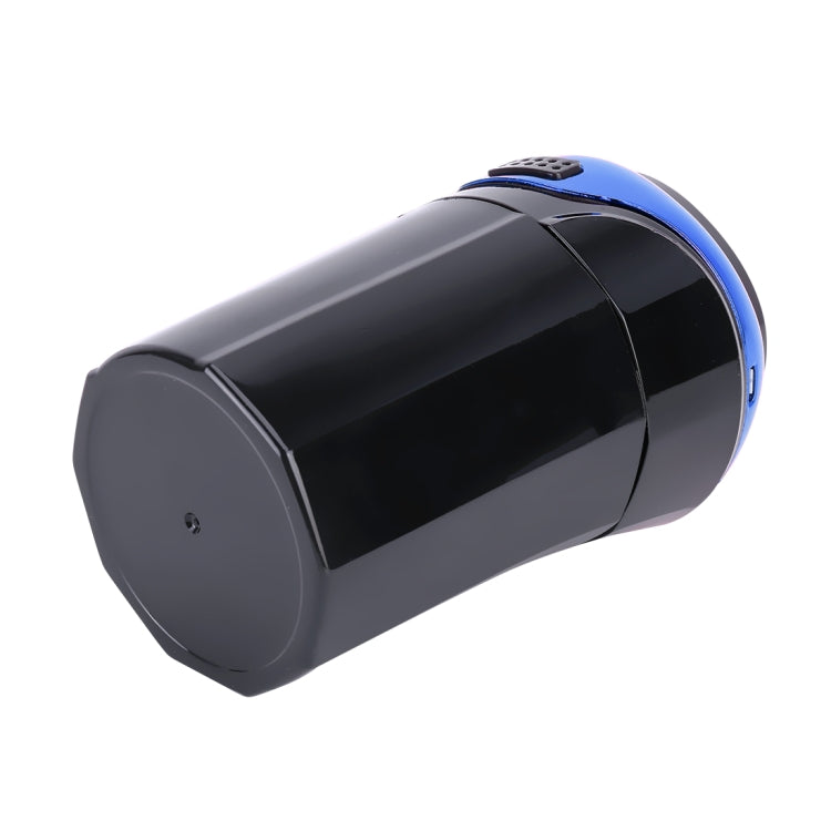 2 in 1 Universal Car Detachable Electronic Cigarette Lighter + Trash Rubbish Bin Ashtray(Blue) - Ashtrays by PMC TechLife | Online Shopping South Africa | PMC TechLife | Buy Now Pay Later Mobicred