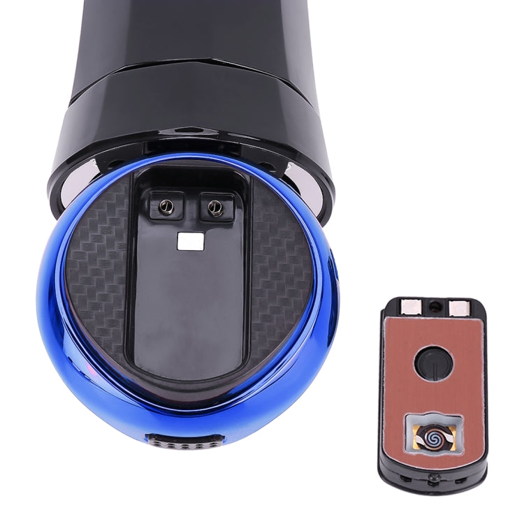 2 in 1 Universal Car Detachable Electronic Cigarette Lighter + Trash Rubbish Bin Ashtray(Blue) - Ashtrays by PMC TechLife | Online Shopping South Africa | PMC TechLife | Buy Now Pay Later Mobicred