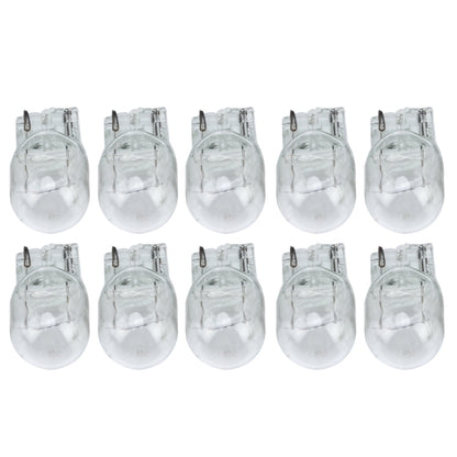 10 PCS 7440 3W Car Turn Light with Glass Shell, DC 12V (Warm White) - Arrow Turn Lights by PMC Jewellery | Online Shopping South Africa | PMC Jewellery | Buy Now Pay Later Mobicred