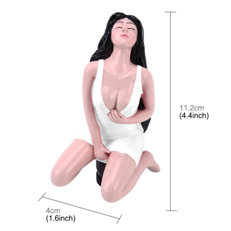 Universal Sexy Beauty Shape ABS Manual or Automatic Gear Shift Knob with Three Rubber Covers Fit for All Car(White) - free shipping - PMC TechLife - Order now!