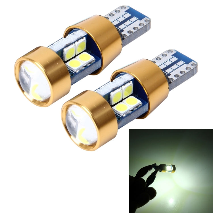 2 PCS T10 3W Error-Free Car Clearance Light with 19 SMD-3030 LED Lamp, DC 12V (White Light) - Clearance Lights by PMC Jewellery | Online Shopping South Africa | PMC Jewellery | Buy Now Pay Later Mobicred