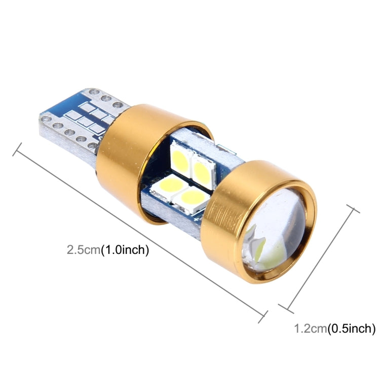 2 PCS T10 3W Error-Free Car Clearance Light with 19 SMD-3030 LED Lamp, DC 12V (White Light) - Clearance Lights by PMC Jewellery | Online Shopping South Africa | PMC Jewellery | Buy Now Pay Later Mobicred