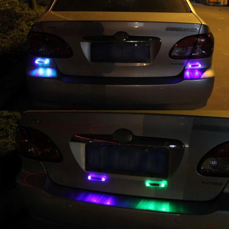 Car Styling Solar Warning Flash LED Anti-collision Decorative Light(Colorful Light) - Warning Lights by PMC TechLife | Online Shopping South Africa | PMC TechLife | Buy Now Pay Later Mobicred