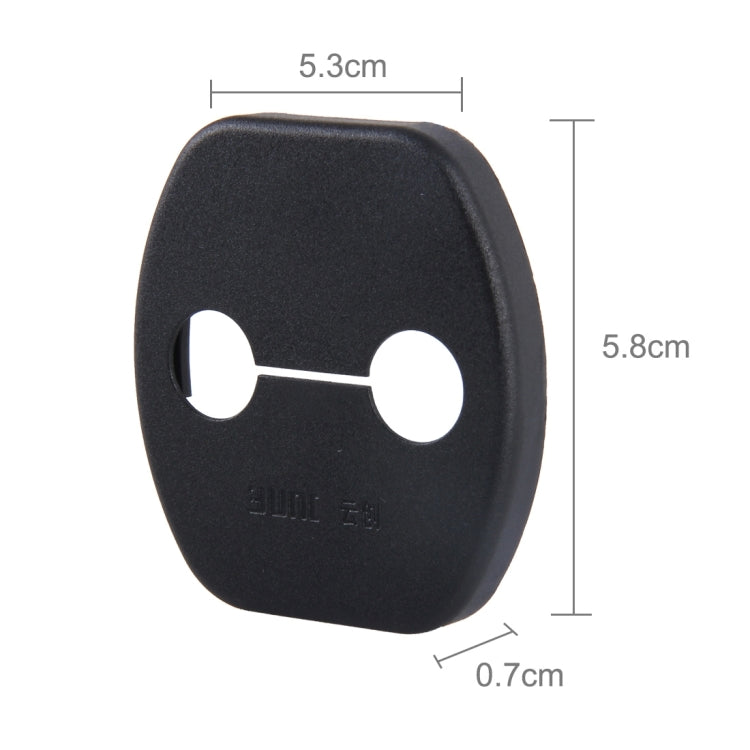 4 PCS Car Door Lock Buckle Decorated Rust Guard Protection Cover for X-TRAIL - Locks & Hasps by PMC TechLife | Online Shopping South Africa | PMC TechLife | Buy Now Pay Later Mobicred