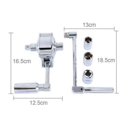 ZLB16 Heavy Duty Lug Nut Labor Saving Tool Torque Multiplier Socket Wrench Set with 3 Sockets - Hand Tool Sets by PMC Jewellery | Online Shopping South Africa | PMC Jewellery | Buy Now Pay Later Mobicred