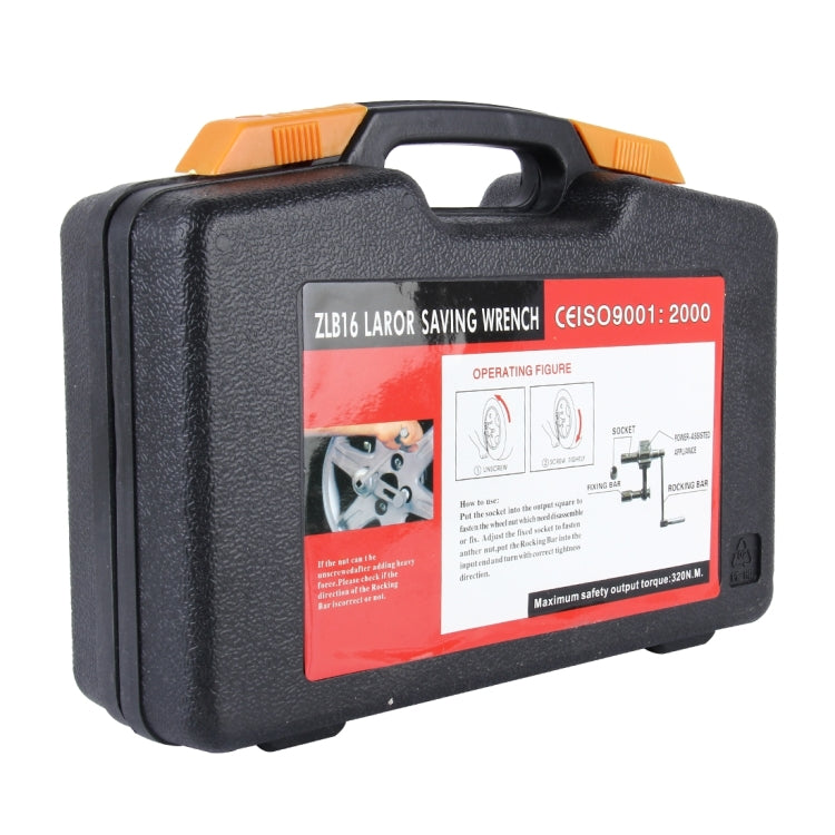 ZLB16 Heavy Duty Lug Nut Labor Saving Tool Torque Multiplier Socket Wrench Set with 3 Sockets - Hand Tool Sets by PMC TechLife | Online Shopping South Africa | PMC TechLife | Buy Now Pay Later Mobicred
