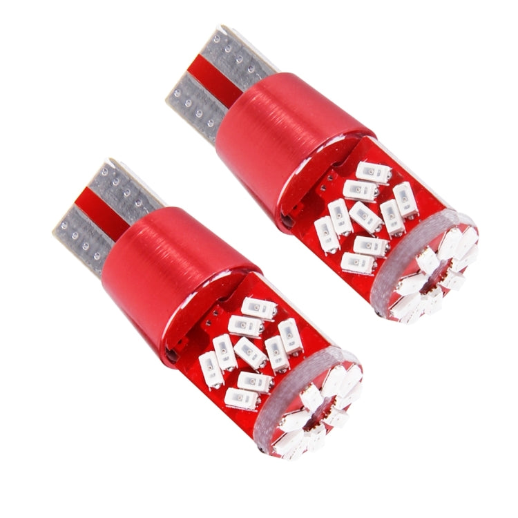 2 PCS T10 5W 27 SMD-3014 LEDs Car Clearance Light Lamp, DC 12V(Green Light) - Clearance Lights by PMC TechLife | Online Shopping South Africa | PMC TechLife | Buy Now Pay Later Mobicred