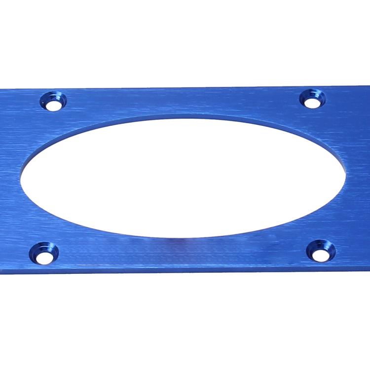 2 PCS Anti-collision Protection Decorative Bar Behind The Siege Car Decoration(Blue) - Trunk & Bumper Accessories by PMC TechLife | Online Shopping South Africa | PMC TechLife | Buy Now Pay Later Mobicred