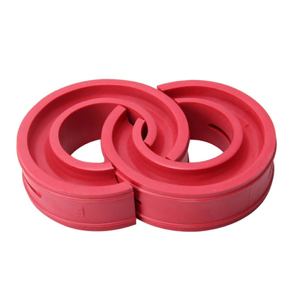 2pcs Car Auto F Type Shock Absorber Spring Bumper Power Cushion Buffer, Spring Spacing: 12mm, Spring Thickness: 15mm, Spring Diameter: 120mm(Red) - Power Cushion by PMC Jewellery | Online Shopping South Africa | PMC Jewellery