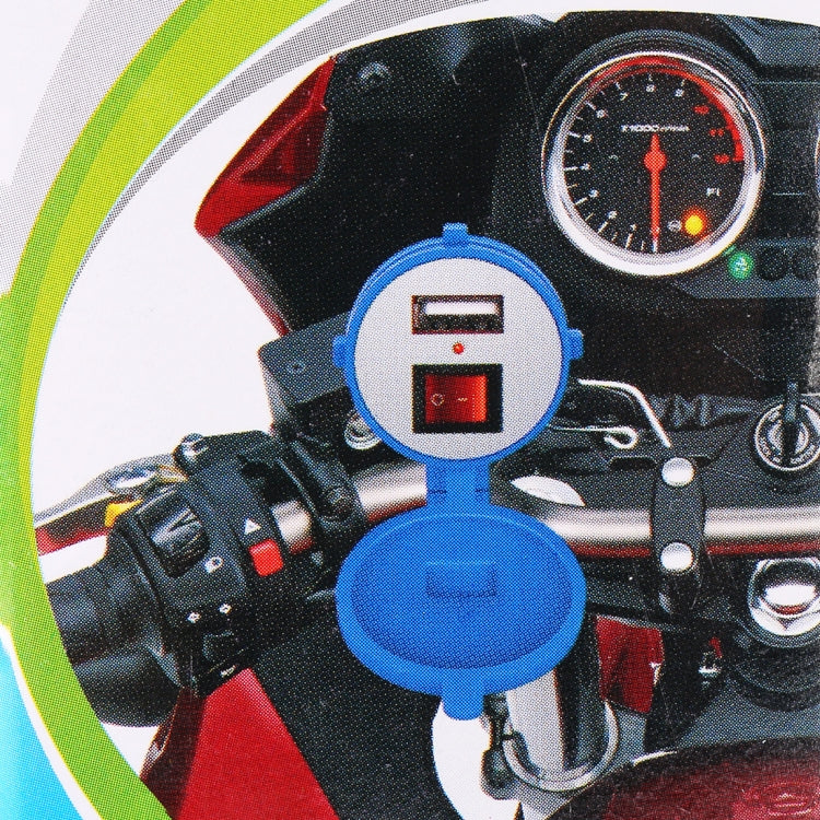 Universal Motorcycle USB Phone Charger Fast Charging, Random Color Delivery - Battery Charger by PMC TechLife | Online Shopping South Africa | PMC TechLife | Buy Now Pay Later Mobicred