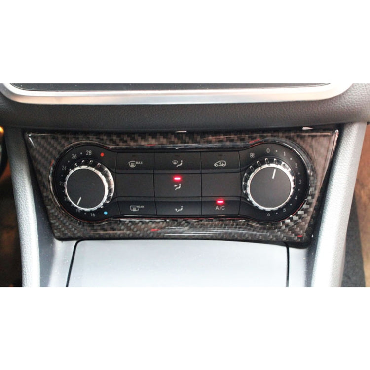 Car Carbon Fiber Air Conditioning Knob Sound Control Panel Decorative Sticker for Mercedes-Benz GLA 2015-2018 - Car Interior Mouldings by PMC Jewellery | Online Shopping South Africa | PMC Jewellery | Buy Now Pay Later Mobicred