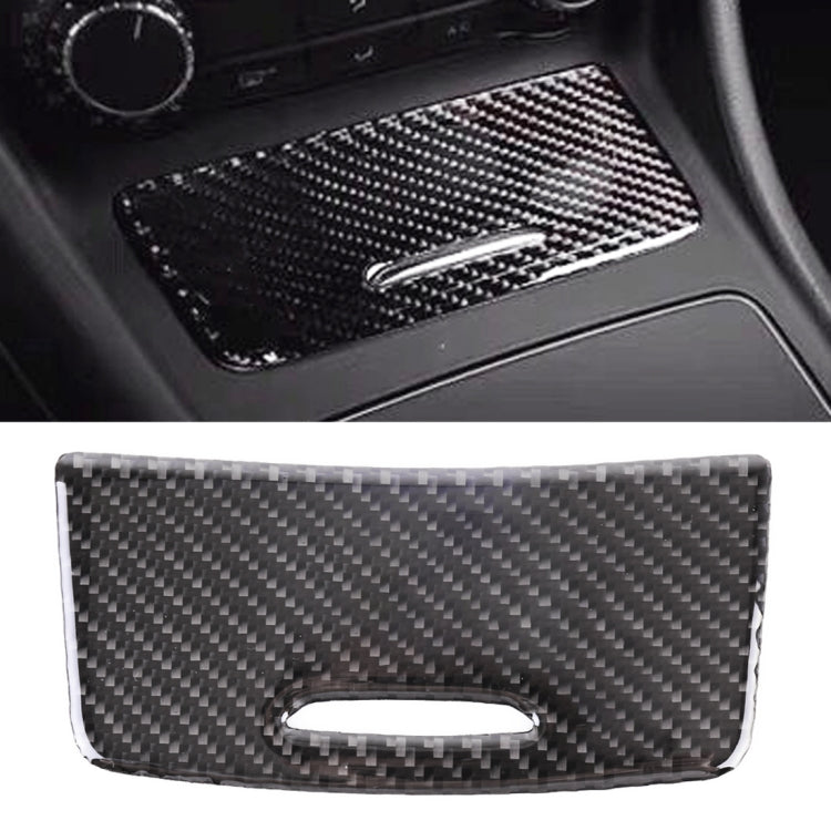 Car Carbon Fiber Ashtray Panel Decorative Sticker for Mercedes-Benz GLA 2015-2018 - free shipping - PMC Jewellery - Order now!