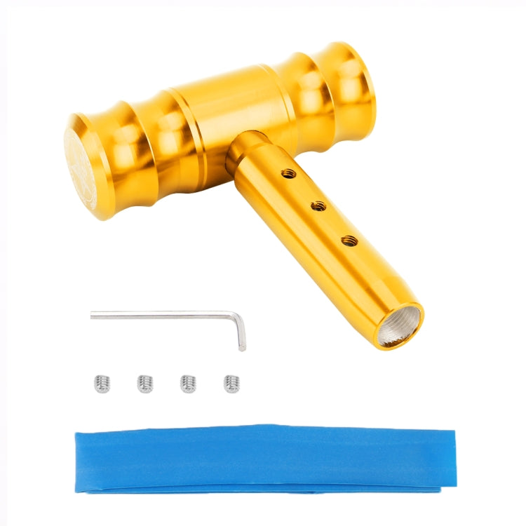 Universal Car Thread T-shaped Gear Head Gear Shift Knob(Gold) - Shift Knob by PMC TechLife | Online Shopping South Africa | PMC TechLife | Buy Now Pay Later Mobicred