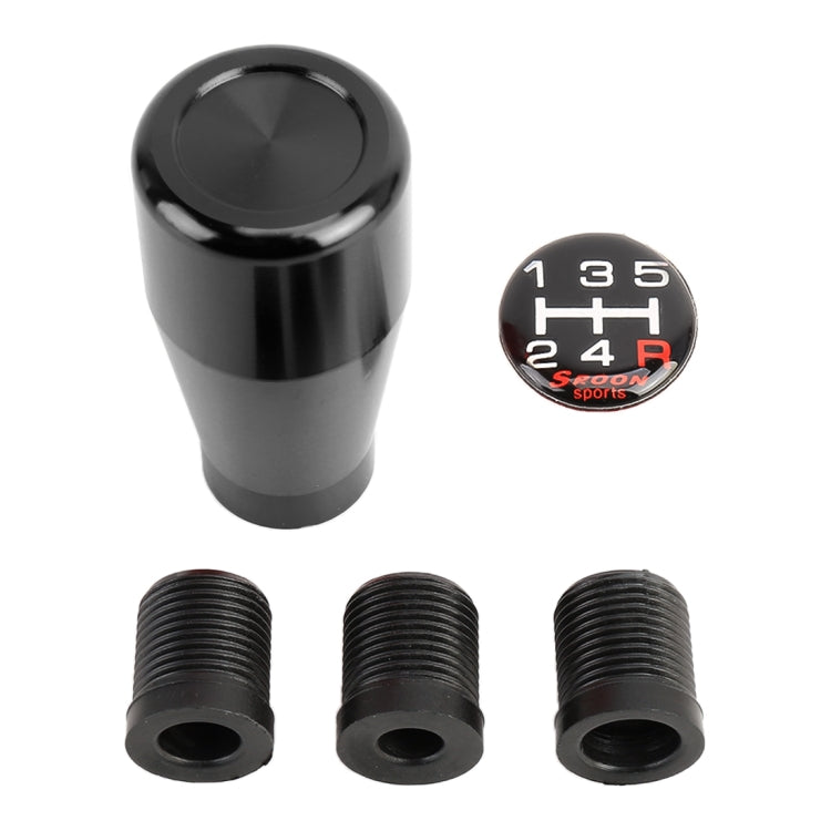 Universal Car Solid Color Cone Shape Shifter Manual Automatic Gear Shift Knob(Black) - Shift Knob by PMC TechLife | Online Shopping South Africa | PMC TechLife | Buy Now Pay Later Mobicred
