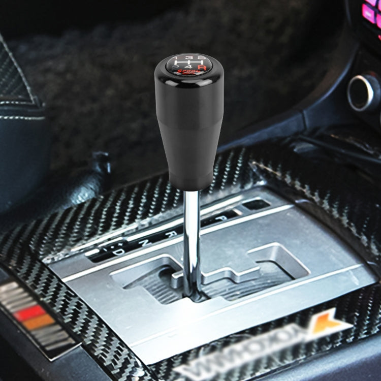 Universal Car Solid Color Cone Shape Shifter Manual Automatic Gear Shift Knob(Black) - Shift Knob by PMC Jewellery | Online Shopping South Africa | PMC Jewellery | Buy Now Pay Later Mobicred