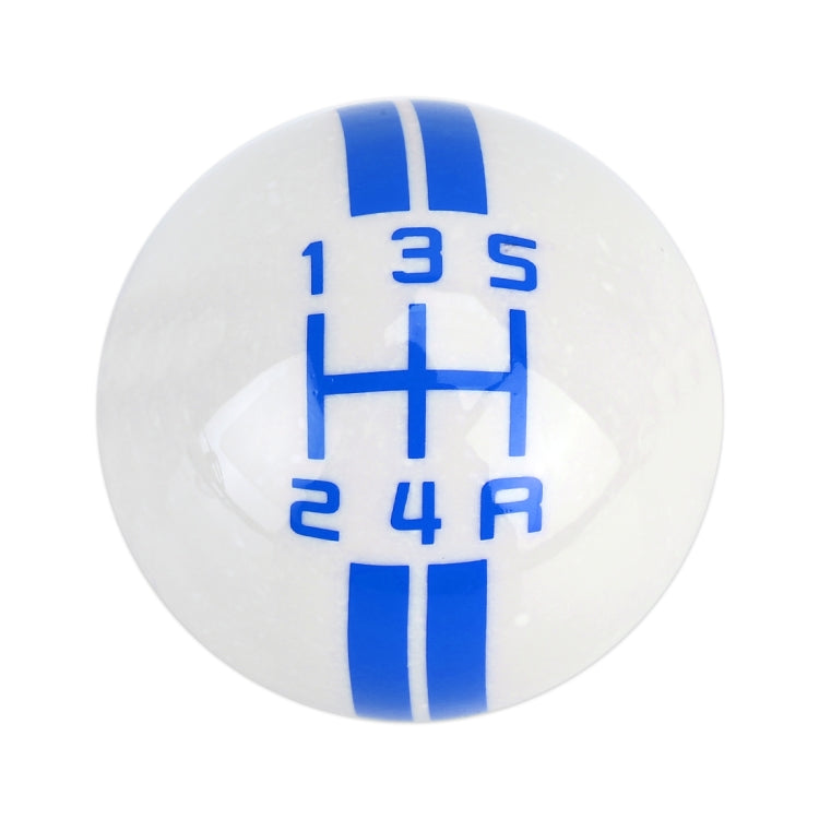 Universal Vehicle Ball Shape Modified Resin Shifter Manual 5-Speed Gear Shift Knob(Blue) - Shift Knob by PMC TechLife | Online Shopping South Africa | PMC TechLife | Buy Now Pay Later Mobicred
