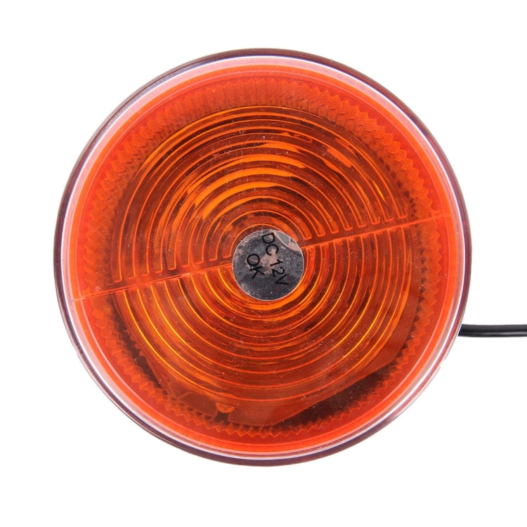 Brilliant Strong Xenon Strong Magnetic Doom Installation Flash Strobe Warning Light, DC 12V, Wire Length: 60cm(Yellow Light) - Warning Lights by PMC TechLife | Online Shopping South Africa | PMC TechLife | Buy Now Pay Later Mobicred