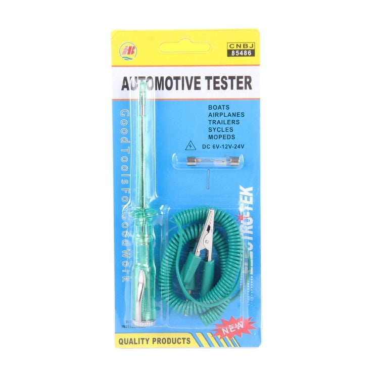 CNJB-85486 Circuit Tester and Electrical Voltage Detector Pen Set With Crocodile Clip And Replaceable Lamp 6-24V, Wire Length: 80cm - Electronic Test by PMC TechLife | Online Shopping South Africa | PMC TechLife | Buy Now Pay Later Mobicred
