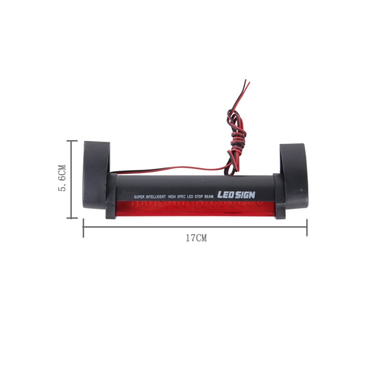 14 LEDs Red Light Car Third Brake Light, DC 12V Cable Length: 80cm - Brake Lights by PMC Jewellery | Online Shopping South Africa | PMC Jewellery | Buy Now Pay Later Mobicred