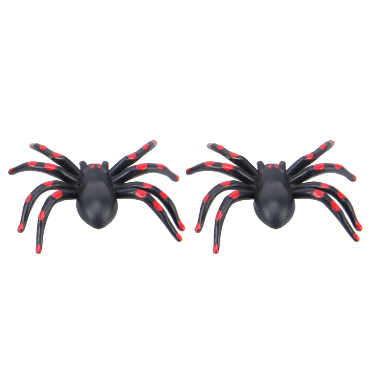 2 PCS Universal Spider Shape Car Motor Bicycle Tire Valve Caps (Red) - Tire Valve Caps by PMC TechLife | Online Shopping South Africa | PMC TechLife | Buy Now Pay Later Mobicred