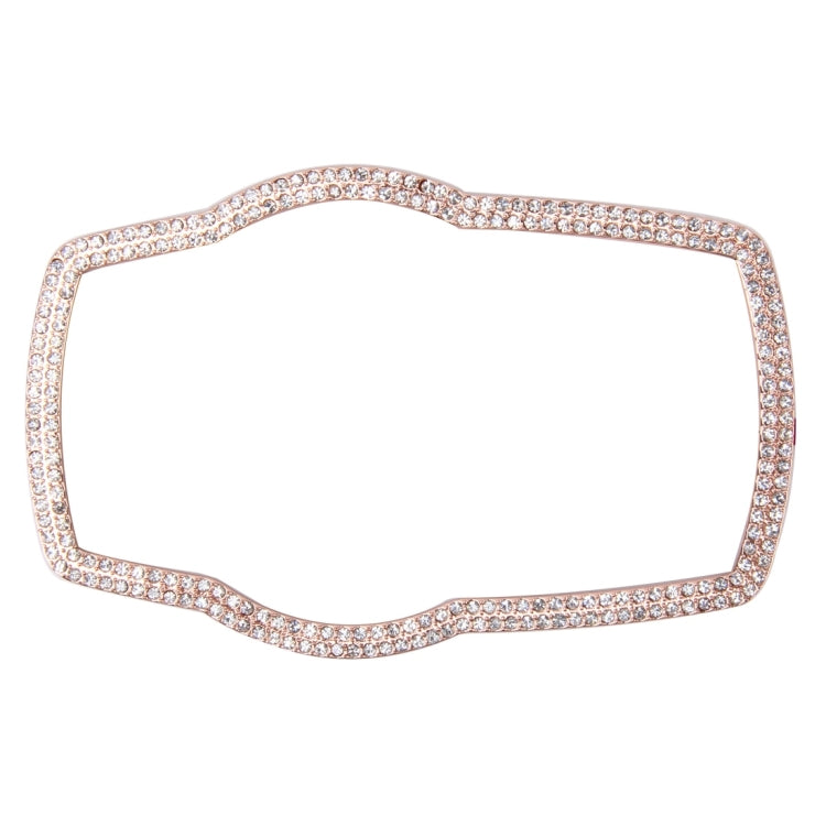 Car Aluminum Steering Wheel Decoration Ring with Diamonds For BMW(Rose Gold) - Decoration Rings by PMC TechLife | Online Shopping South Africa | PMC TechLife | Buy Now Pay Later Mobicred