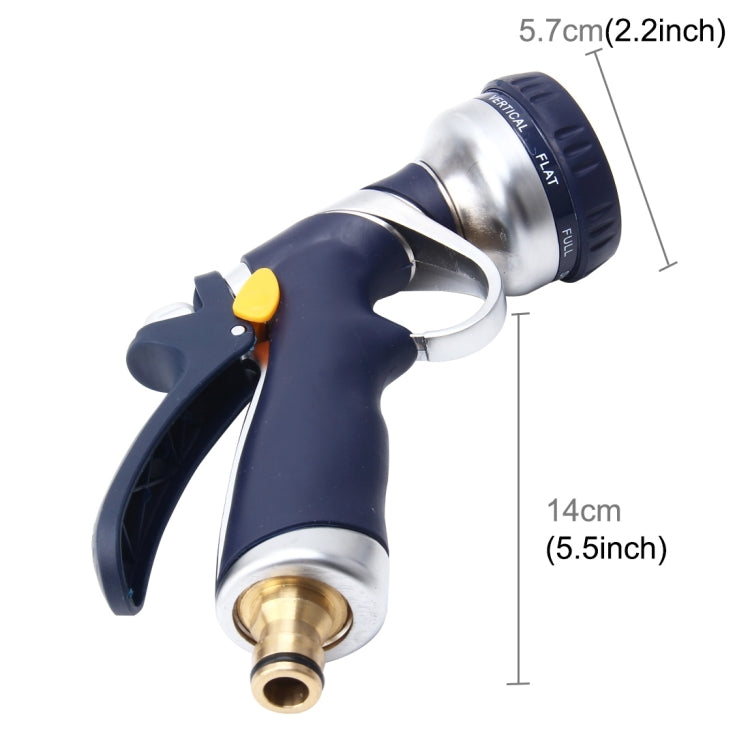 8 Function Garden Water Gun Multi-functional Spray Gun Gardening Spray Gun Watering Guns Adjustable Hose Nozzles 8 Pattern Garden Water Gun - Watering & Irrigation by PMC Jewellery | Online Shopping South Africa | PMC Jewellery | Buy Now Pay Later Mobicred