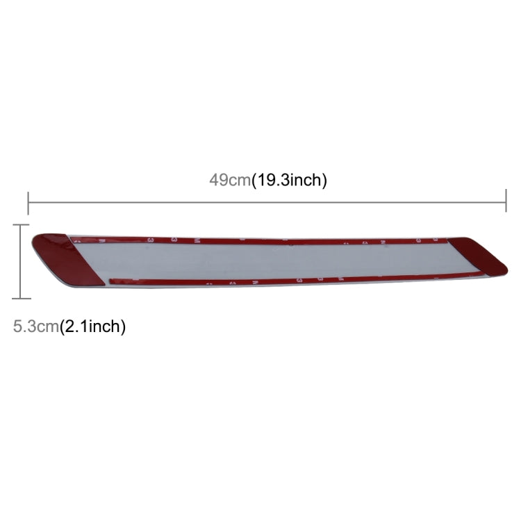 4 PCS Universal Car Auto Plastic Wrap Rubber Front Rear Body Bumper Guard Protector Strip Sticker(Grey) - Anti Collision Sticker by PMC TechLife | Online Shopping South Africa | PMC TechLife | Buy Now Pay Later Mobicred