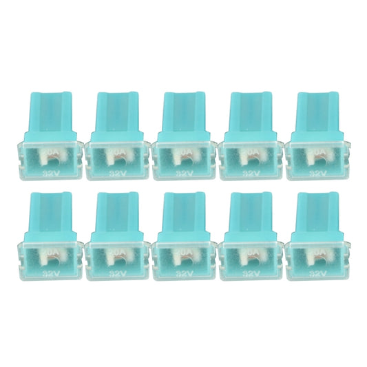 10 PCS Vehicle Car Plastic Shell Straight Female Terminal Push in Blade Cartridge PAL Fuse 20Amp 32V - Fuse by PMC Jewellery | Online Shopping South Africa | PMC Jewellery