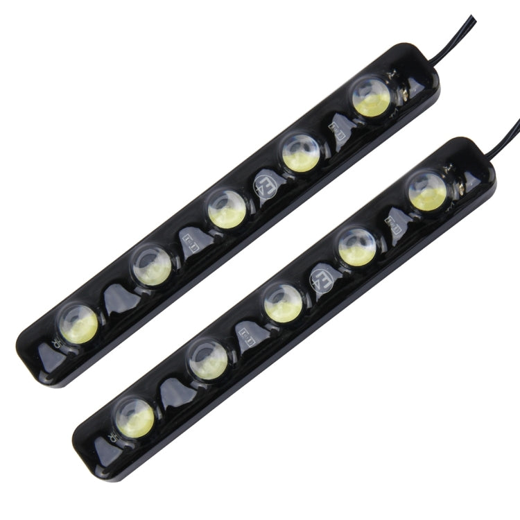 2 PCS 5W 150 LM 6000K DRL Daytime Running Light with 5 SMD-5050 Lamps, DC 12V(White Light) - Running Lights by PMC Jewellery | Online Shopping South Africa | PMC Jewellery | Buy Now Pay Later Mobicred