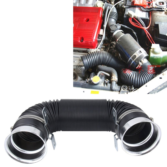 Car Auto Universal Tube Air Filter Adjustable Cold Air Injection Intake System Pipe Without Air Filter(Color:Silver ) - Air Intake System by PMC Jewellery | Online Shopping South Africa | PMC Jewellery | Buy Now Pay Later Mobicred