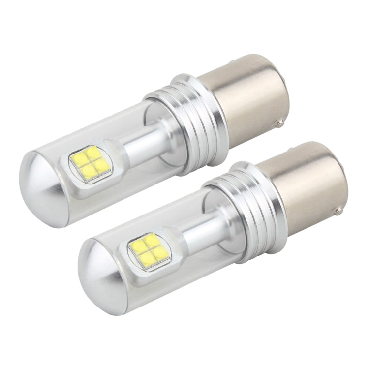 2 PCS  1156/BA15S 40W 800 LM 6000K Car Turn Light Backup Light Brake Light with 8 CREE Lamps, DC 12V(White Light) - Arrow Turn Lights by PMC Jewellery | Online Shopping South Africa | PMC Jewellery | Buy Now Pay Later Mobicred