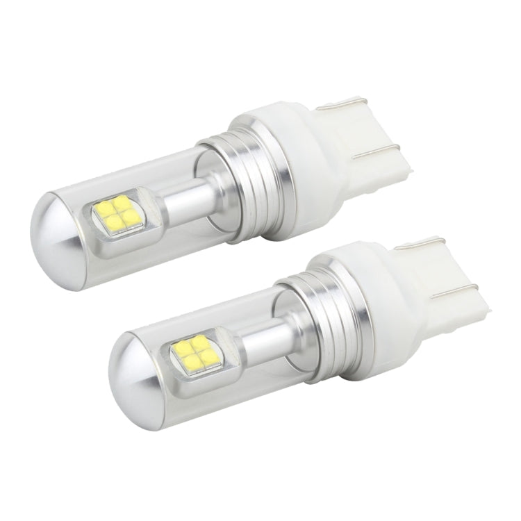 2 PCS  7443 40W 800 LM 6000K Car Brake Light with 8 Lamps, DC 12V(White Light) - Brake Lights by PMC TechLife | Online Shopping South Africa | PMC TechLife | Buy Now Pay Later Mobicred