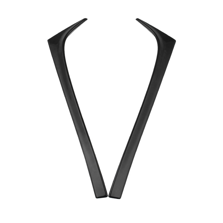 Car-styling ABS Gloss Black Rear Wing Side Spoiler Lip for Volkswagen Golf 7 MK7 2014-2017 - Decorative Strip by PMC TechLife | Online Shopping South Africa | PMC TechLife | Buy Now Pay Later Mobicred