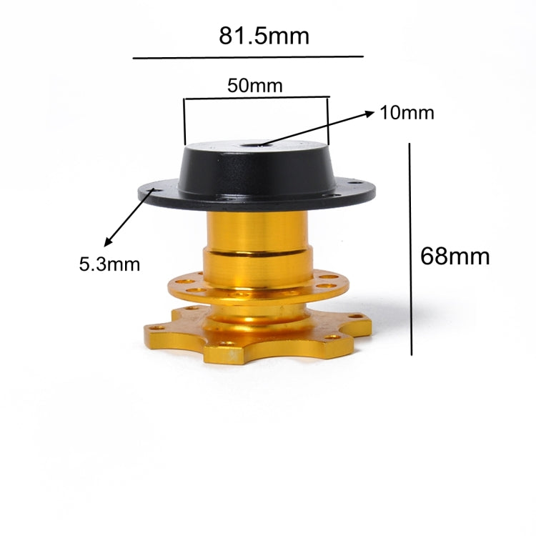 Universal Aluminum Car Steering Wheel Quick Release HUB Racing Adapter Snap Off Boss Kit - Other Tools by PMC TechLife | Online Shopping South Africa | PMC TechLife | Buy Now Pay Later Mobicred