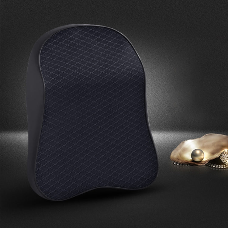 Four Seasons Breathable Memory Foam Car Neck Pillow Polyester Headrest (Black) - Seat Accessories by PMC TechLife | Online Shopping South Africa | PMC TechLife | Buy Now Pay Later Mobicred