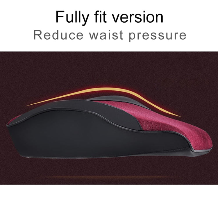 Four Seasons Breathable Memory Foam Car Lumbar Pillow Polyester Pillow (Purple) - Seat Accessories by PMC TechLife | Online Shopping South Africa | PMC TechLife | Buy Now Pay Later Mobicred