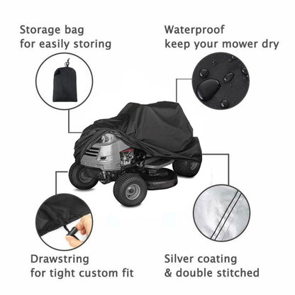 210D Oxford Cloth Waterproof Sunscreen Scooter Tractor Car Cover, Size: XL - Raincoat by PMC Jewellery | Online Shopping South Africa | PMC Jewellery | Buy Now Pay Later Mobicred