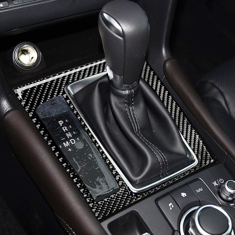 Car Carbon Fiber Left Drive Gear Frame B Decorative Sticker for Mazda Axela 2017-2018 - Car Interior Mouldings by PMC TechLife | Online Shopping South Africa | PMC TechLife | Buy Now Pay Later Mobicred